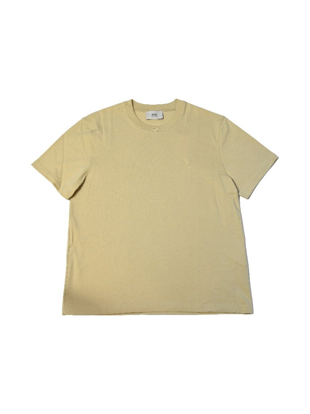 Ami Paris Ami de Coeur T-Shirts Beige